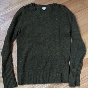 JCrew wool crew neck sweater